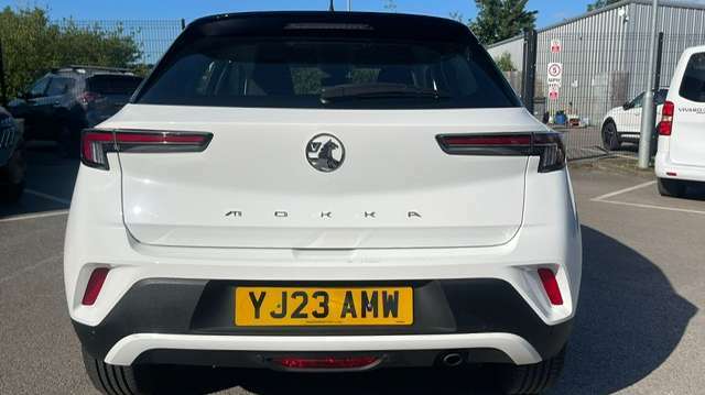 Vauxhall Mokka 1.2 Turbo 100 Design 2023 YJ23AMW White #2