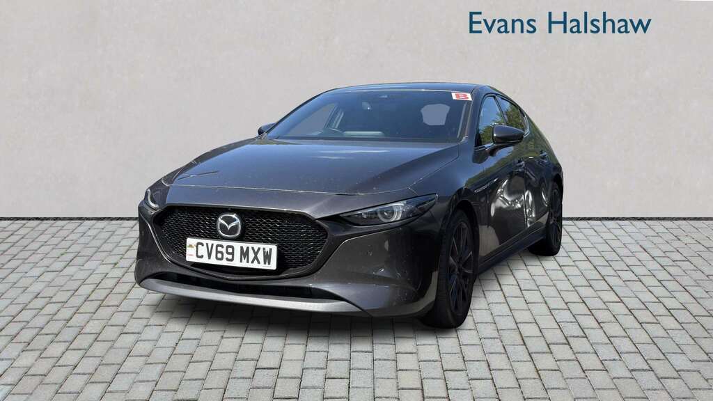Mazda 3 2.0 Skyactiv X Mhev Gt Sport Tech 2019 CV69MXW Grey #2
