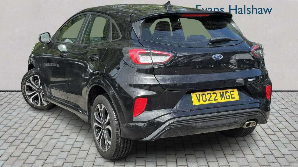 Ford Puma 1.0 Ecoboost Hybrid Mhev St-line 2022 VO22MGE Black #3