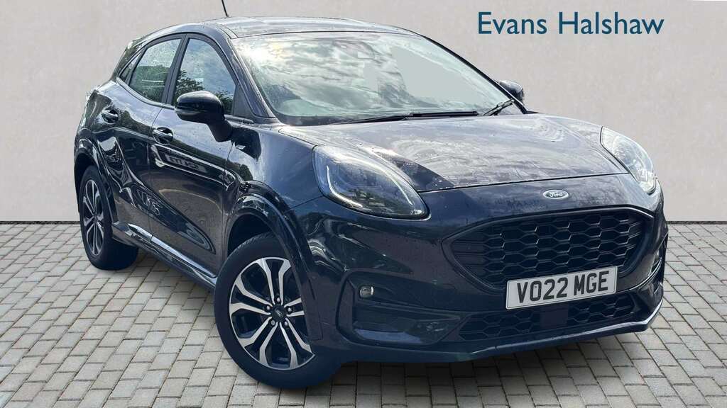 Ford Puma 1.0 Ecoboost Hybrid Mhev St-line 2022 Black