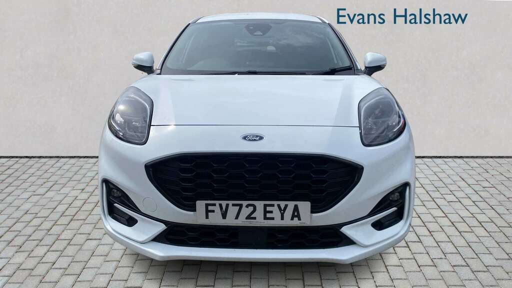 Ford Puma 1.0 Ecoboost Hybrid Mhev St-line Dct 2022 FV72EYA White #2