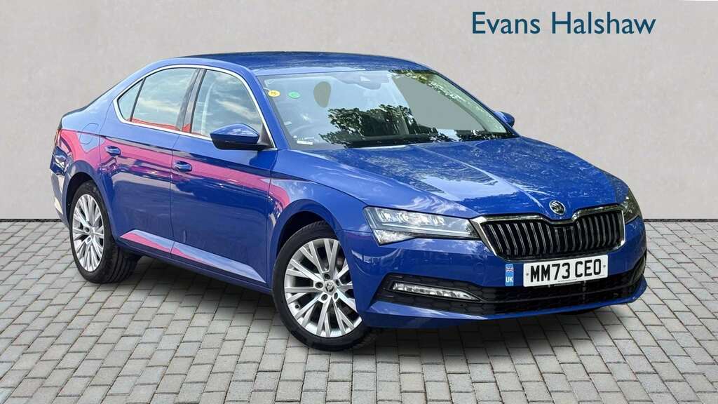 Skoda Superb 1.5 Tsi Se Dsg 2023 Blue