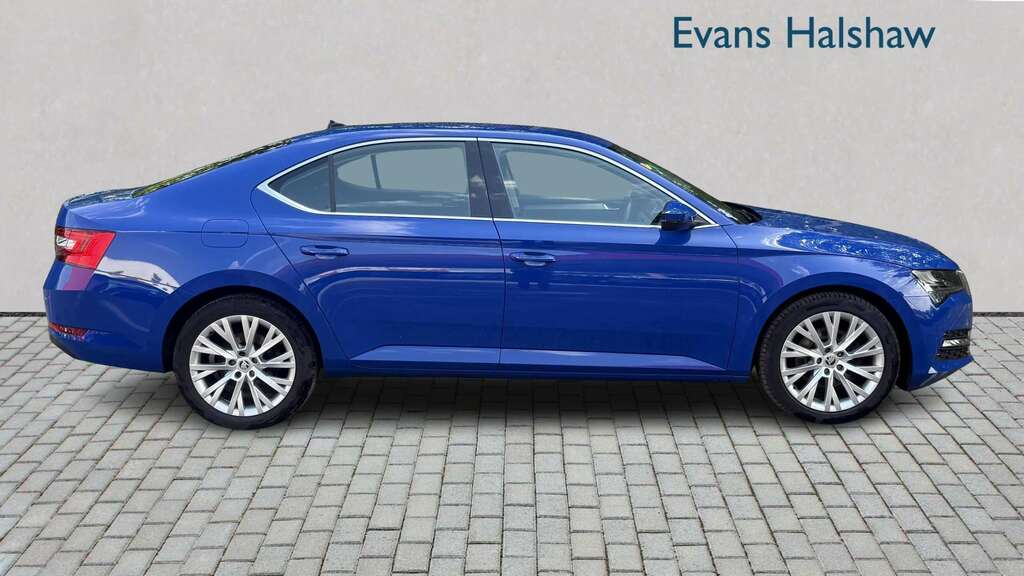 Skoda Superb 1.5 Tsi Se Dsg 2023 Blue #4