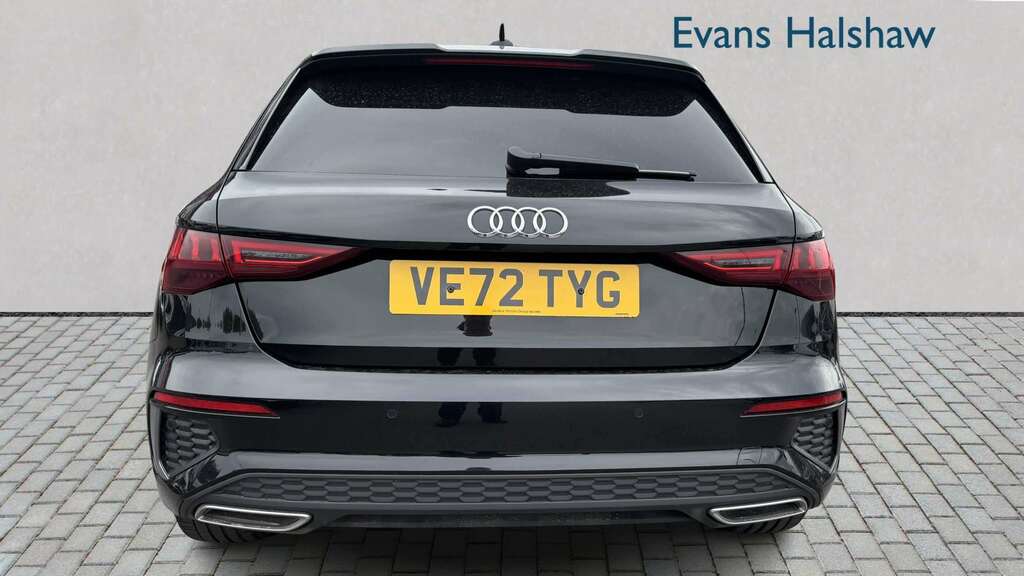 Audi A3 30 Tfsi S Line S Tronic 2023 VE72TYG Black #3