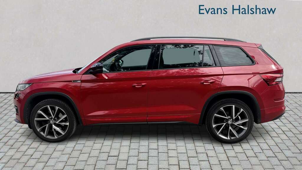 Skoda Kodiaq 2.0 Tsi 190 Sport Line 4X4 Dsg 7 Seat 2019 KY69LUF Red #2