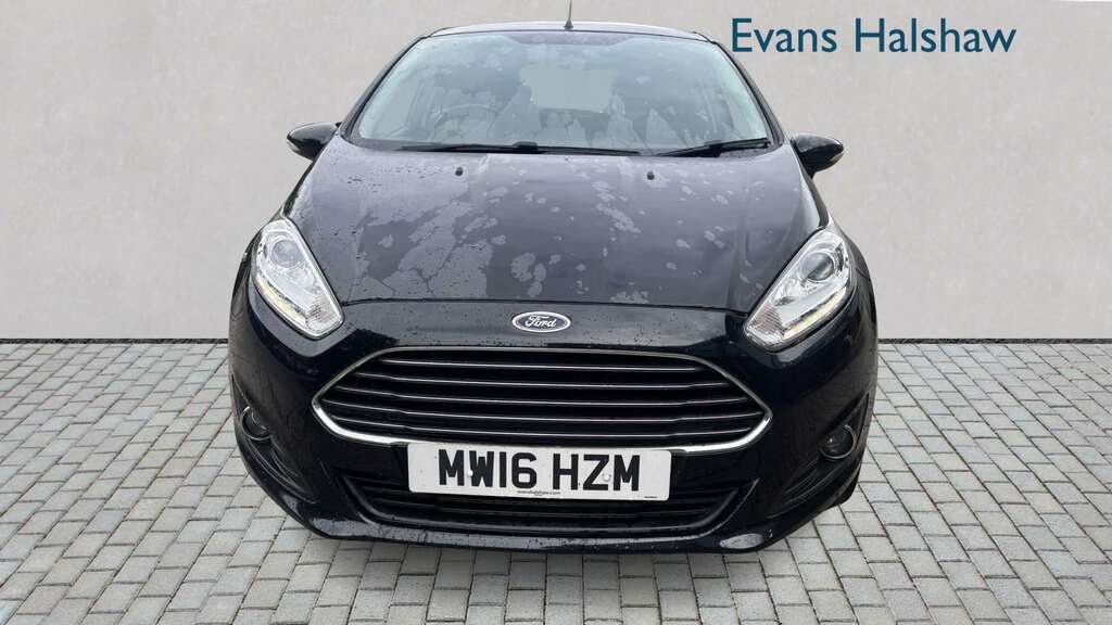 Ford Fiesta 1.25 82 Zetec 2016 MW16HZM Black #4