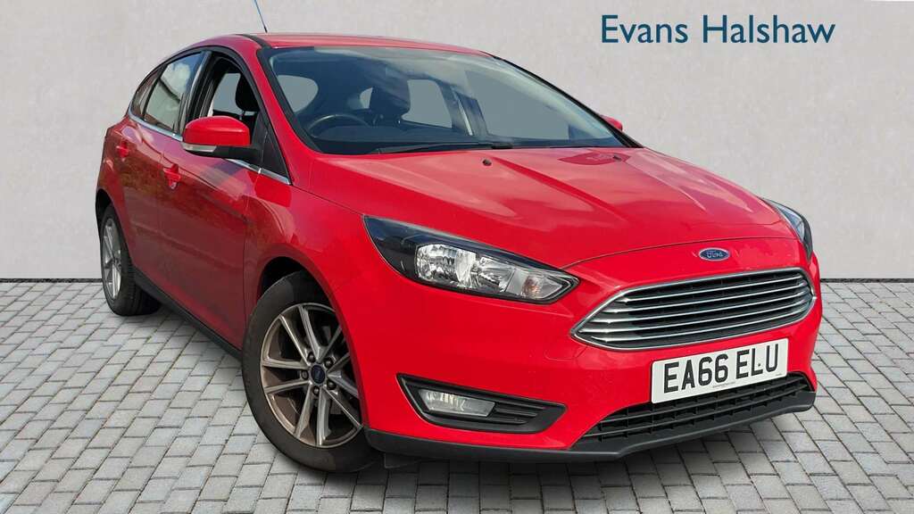 Ford Focus 1.0 Ecoboost 125 Zetec 2016 Red