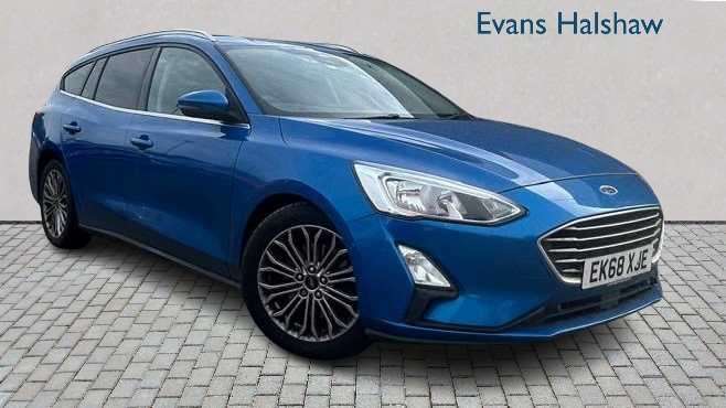 Ford Focus 1.5 Ecoblue 120 Titanium X 2018 Blue