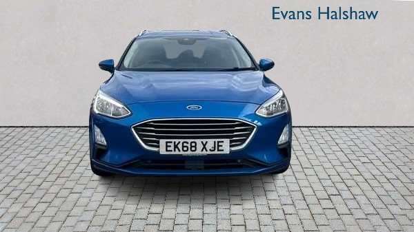 Ford Focus 1.5 Ecoblue 120 Titanium X 2018 EK68XJE Blue #2