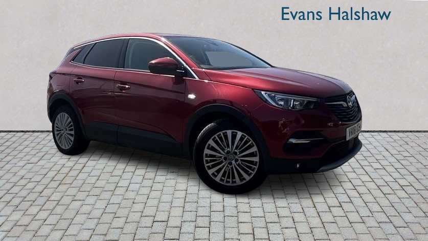 Vauxhall Grandland X 1.6 Turbo D Tech Line Nav 2018 Red