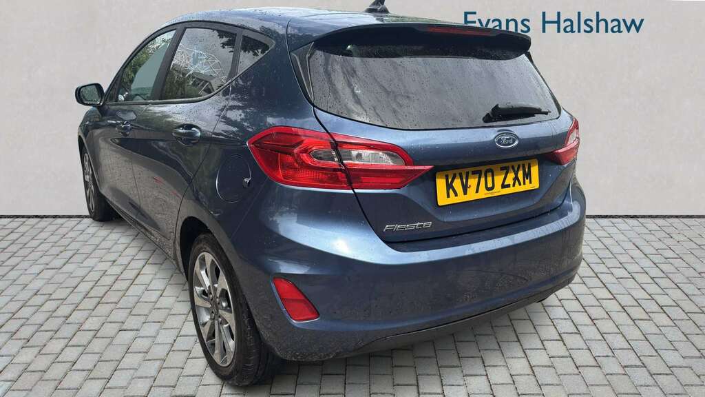 Ford Fiesta 1.0 Ecoboost 95 Trend 2021 KV70ZXM Blue #3
