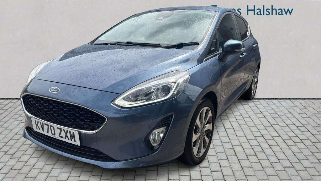 Ford Fiesta 1.0 Ecoboost 95 Trend 2021 KV70ZXM Blue #4