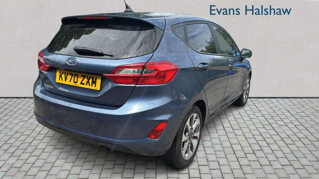 Ford Fiesta 1.0 Ecoboost 95 Trend 2021 KV70ZXM Blue #2