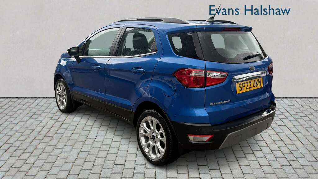 Ford Ecosport 1.0 Ecoboost 125 Titanium 2022 SF22UKN Blue #5
