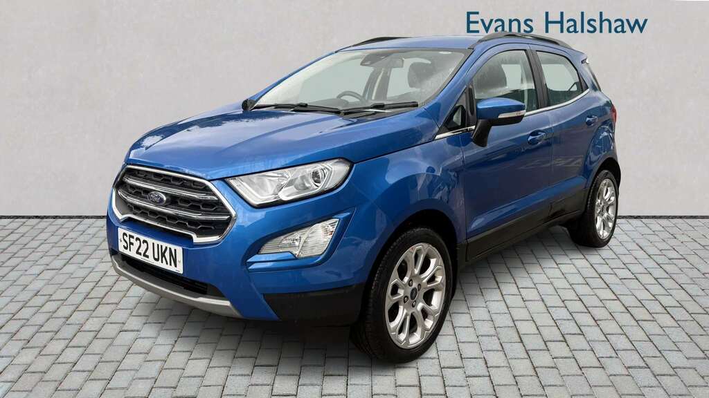 Ford Ecosport 1.0 Ecoboost 125 Titanium 2022 SF22UKN Blue #3