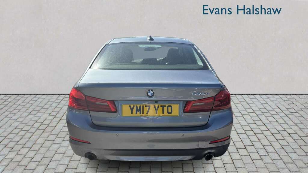 BMW 5 Series 530E Se 2017 YM17YTO Blue #4