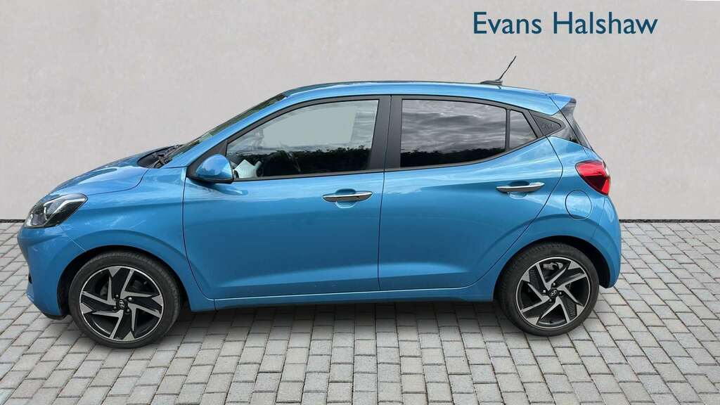 Hyundai I10 1.0 Mpi Premium 2023 SH23VJC Blue #3