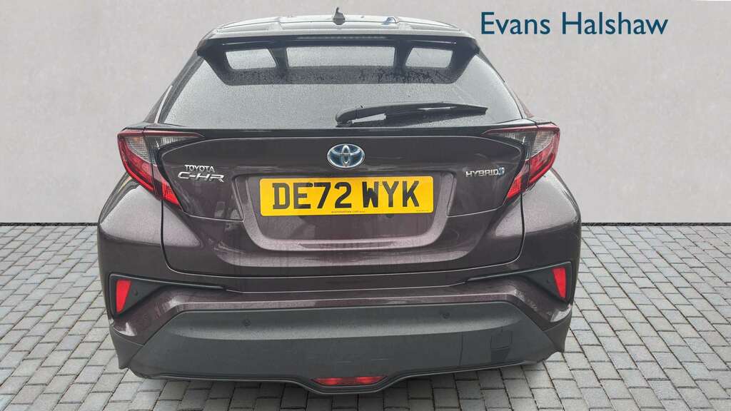 Toyota C-Hr 1.8 Hybrid Design Cvt 2023 DE72WYK Black #4