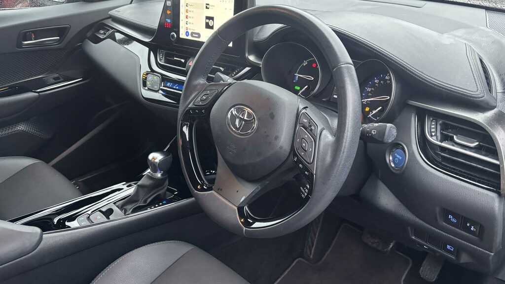 Toyota C-Hr 1.8 Hybrid Design Cvt 2023 DE72WYK Black #6