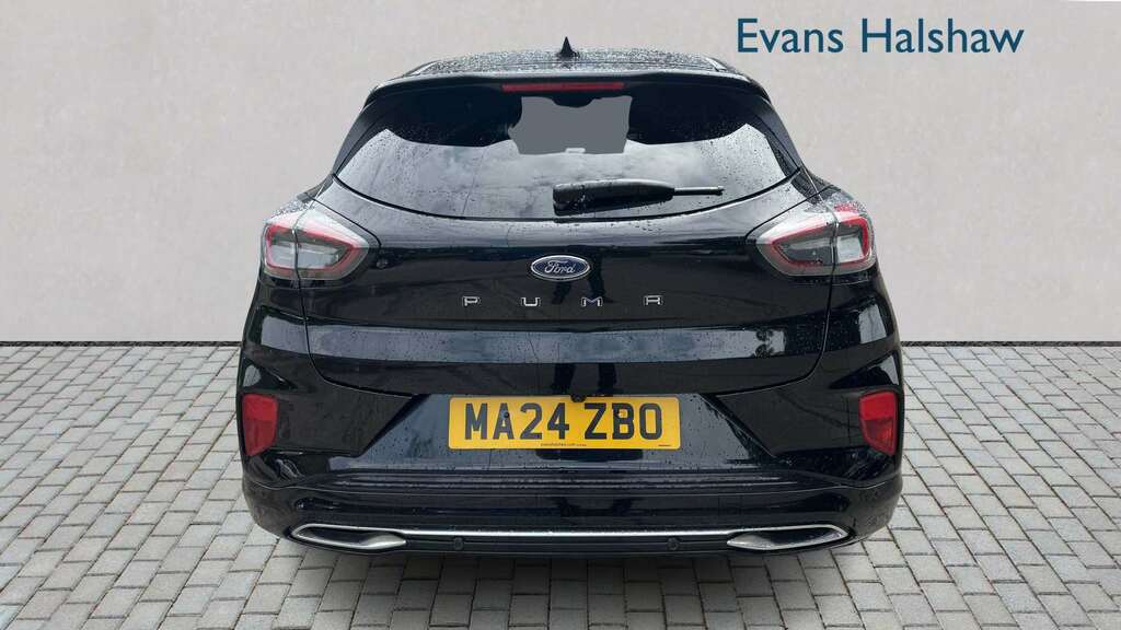 Ford Puma 1.0 Ecoboost Hybr Mhev 155 St-line Vignale Dct MA24ZBO Black #4
