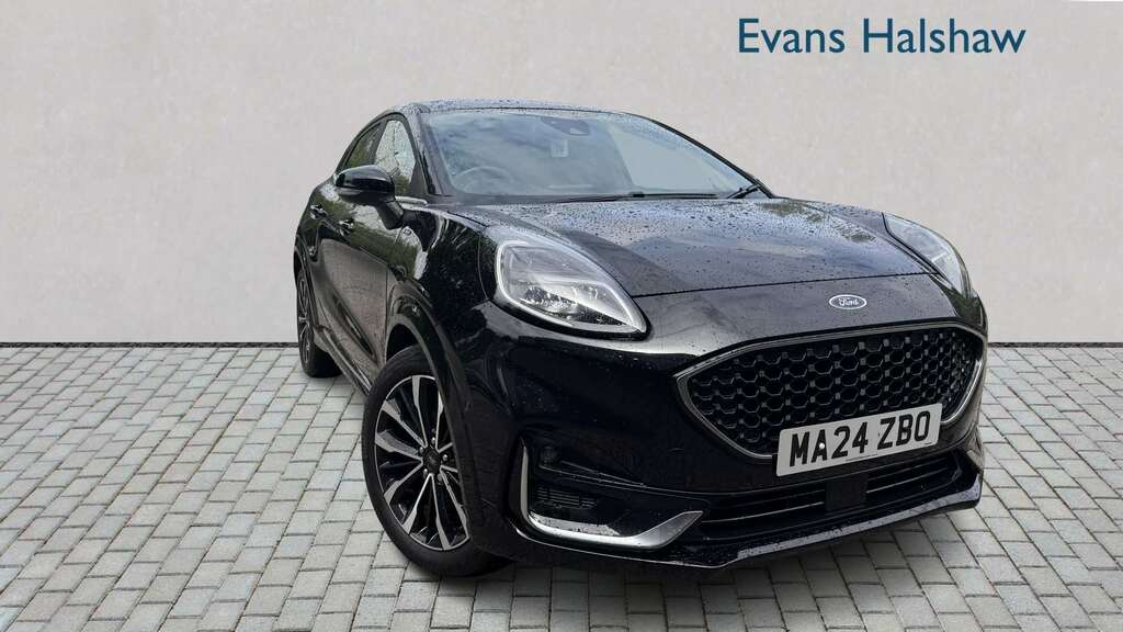 Ford Puma 1.0 Ecoboost Hybr Mhev 155 St-line Vignale Dct Black