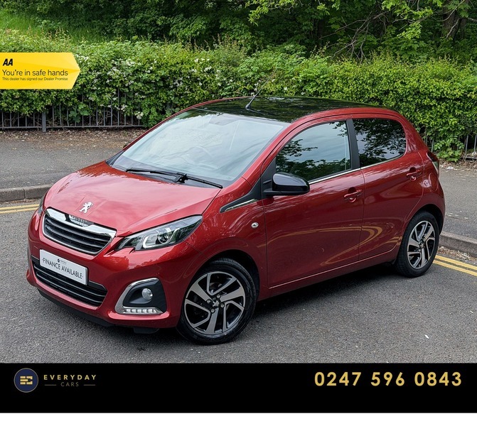 Peugeot 108 1.0 Allure S S Red