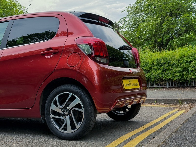 Peugeot 108 1.0 Allure S S EX69LOA Red #2