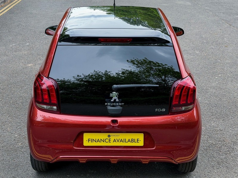 Peugeot 108 1.0 Allure S S EX69LOA Red #5
