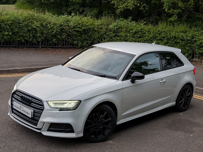 Audi A3 1.4 Tfsi Cod Black KJ17HWX White #6