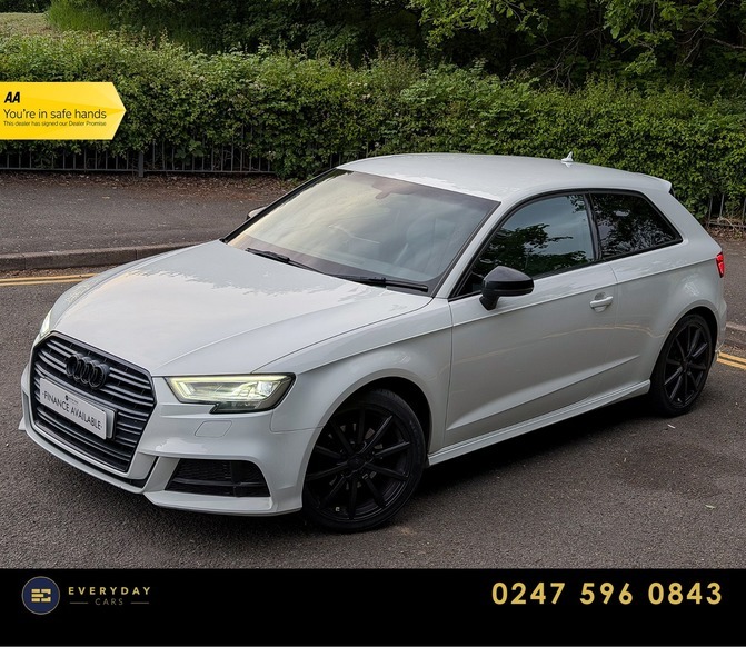 Audi A3 1.4 Tfsi Cod Black White