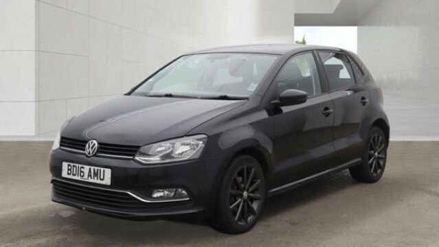 Volkswagen Polo 1.2 Tsi Bluemotion Tech Se Design 2016 BD16AMU Black #2