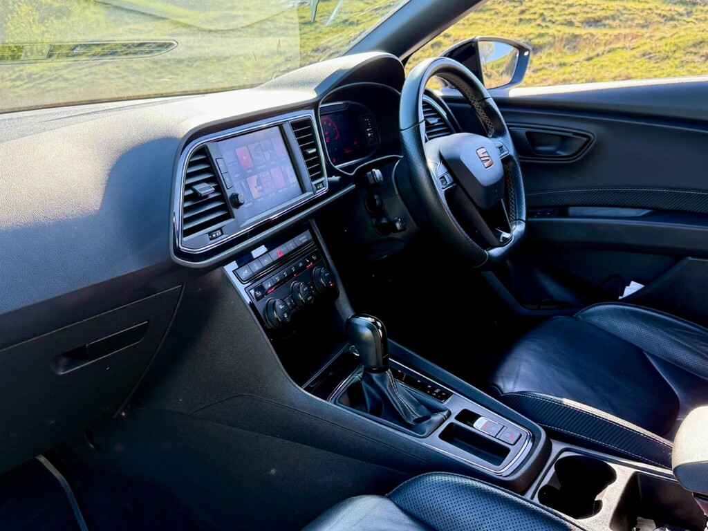 Seat Leon 2.0 Tsi Cupra 290 Lux Dsg Euro 6 Ss YA19GLY Black #6