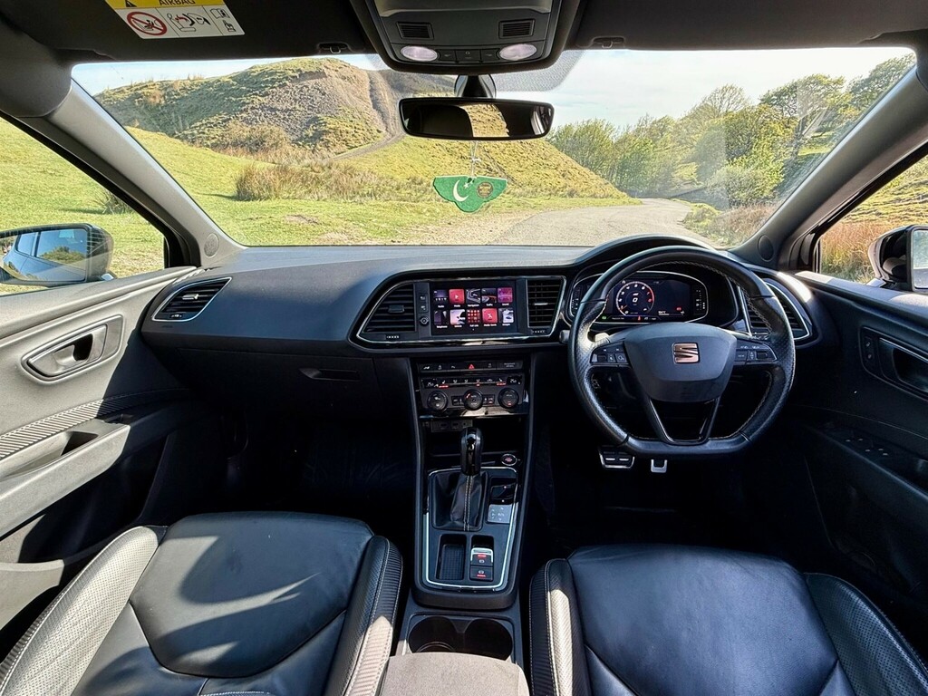 Seat Leon 2.0 Tsi Cupra 290 Lux Dsg Euro 6 Ss YA19GLY Black #5