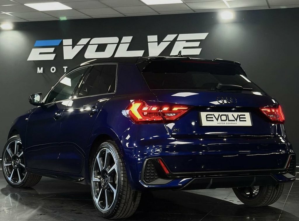 Audi A1 Hatchback CA24MVU Blue #2