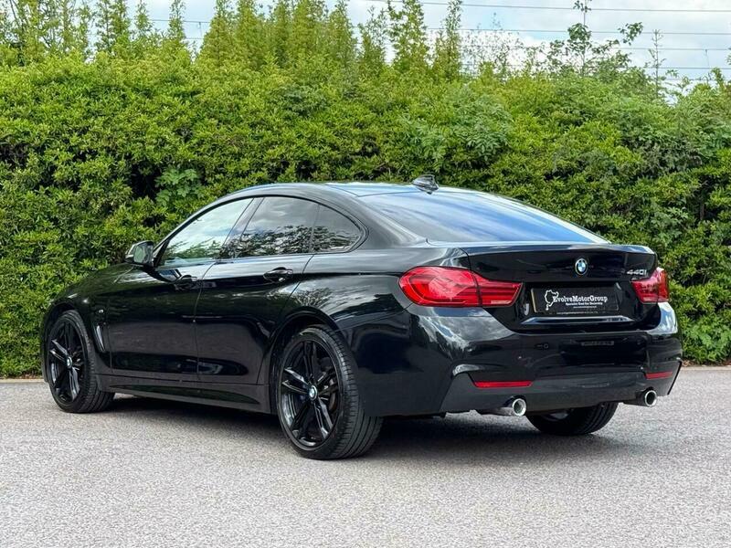 BMW 4 Series 3.0 440I M Sport KP18YZB Black #4