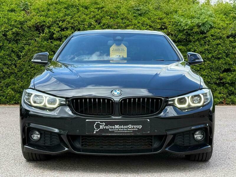 BMW 4 Series 3.0 440I M Sport KP18YZB Black #2