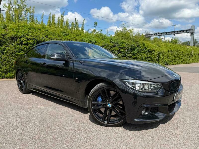 BMW 4 Series 3.0 440I M Sport KP18YZB Black #5