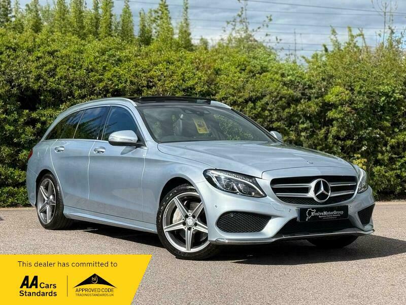 Mercedes-Benz C Class 2.1 C250d Amg Line Silver