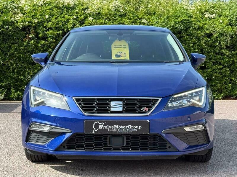 Seat Leon 1.4 Ecotsi Fr Technology FH18CGE Blue #2