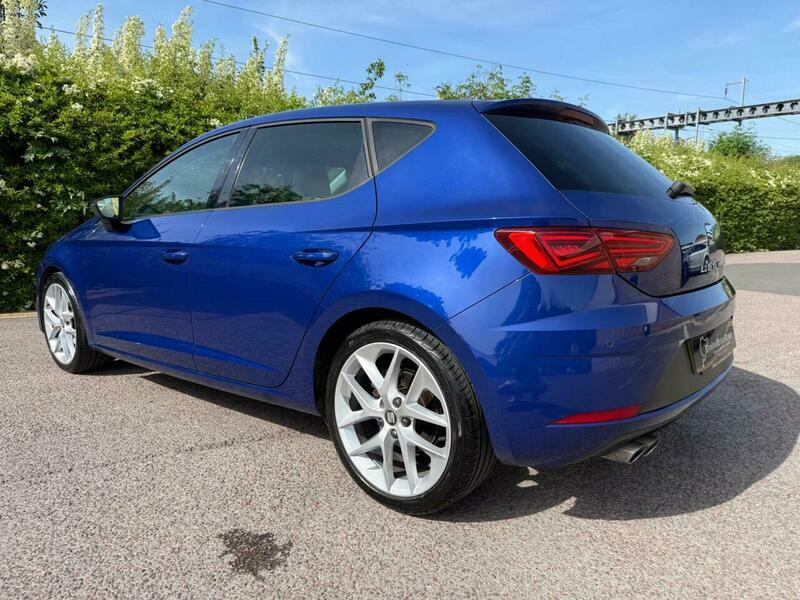 Seat Leon 1.4 Ecotsi Fr Technology FH18CGE Blue #4