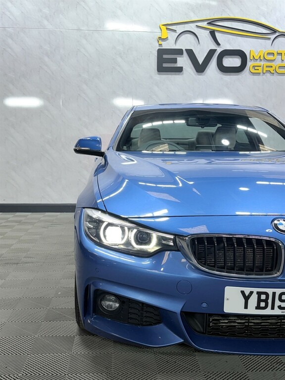 BMW 4 Series M Sport YB19HPK Blue #5