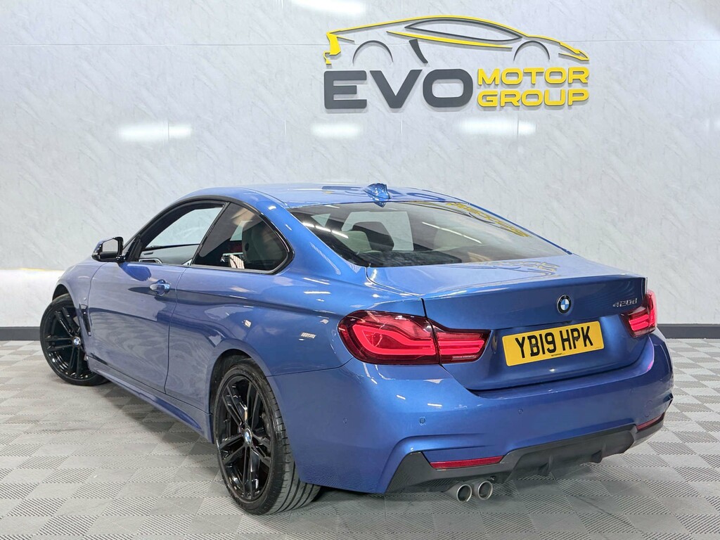 BMW 4 Series M Sport YB19HPK Blue #2