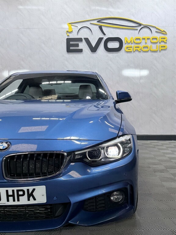 BMW 4 Series M Sport YB19HPK Blue #6