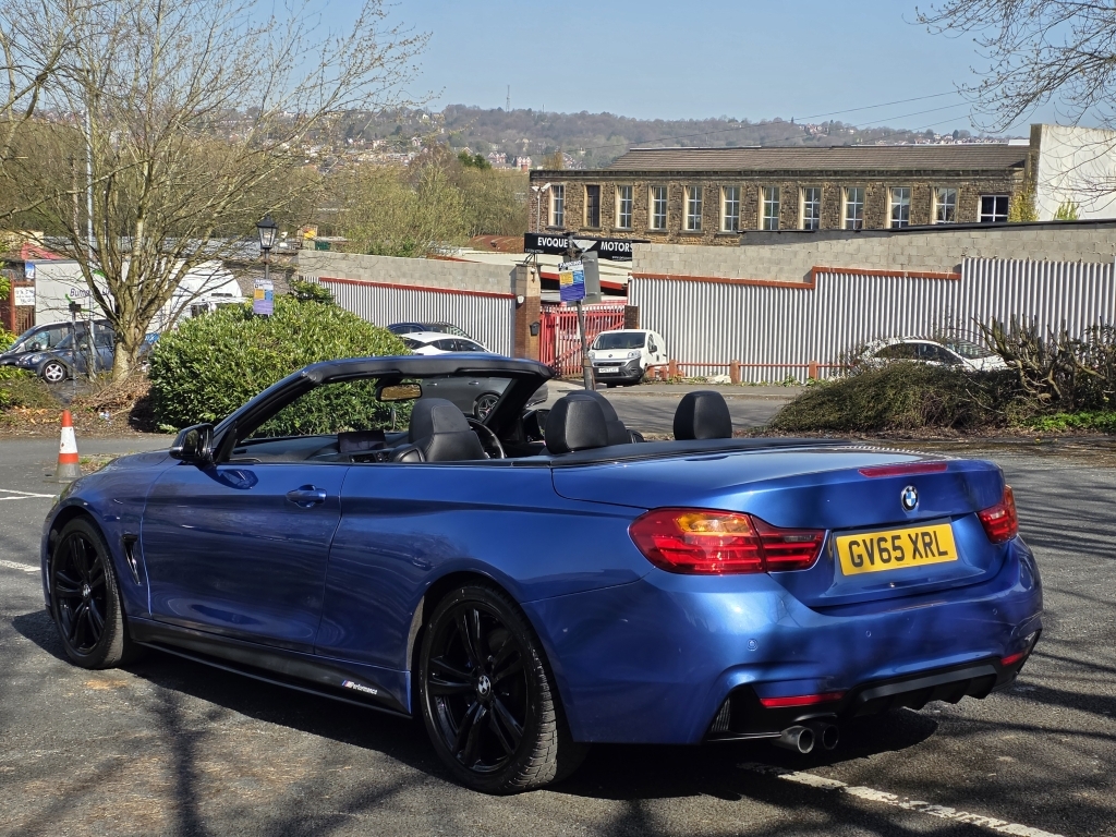 BMW 4 Series 3.0 430D M GV65XRL Blue #5