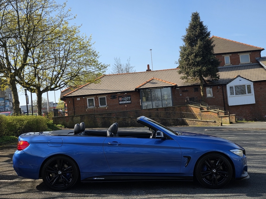 BMW 4 Series 3.0 430D M GV65XRL Blue #3