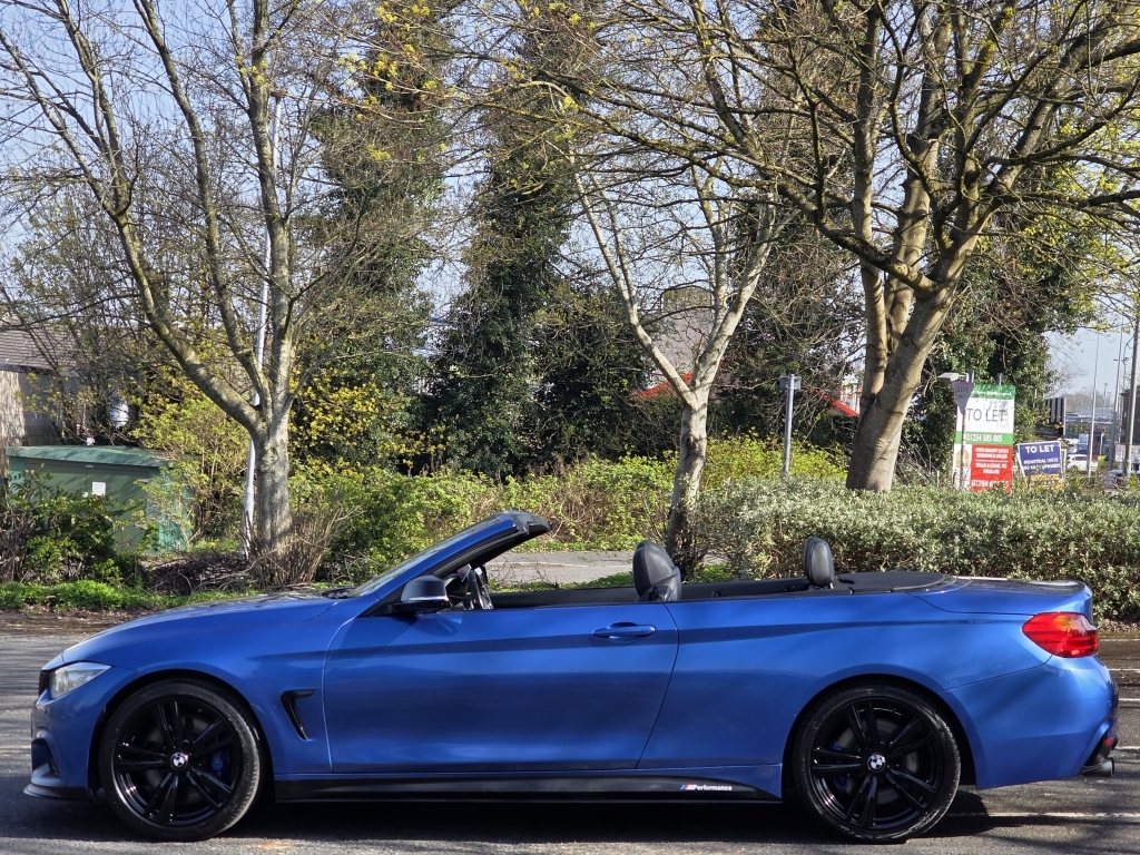 BMW 4 Series 3.0 430D M GV65XRL Blue #4