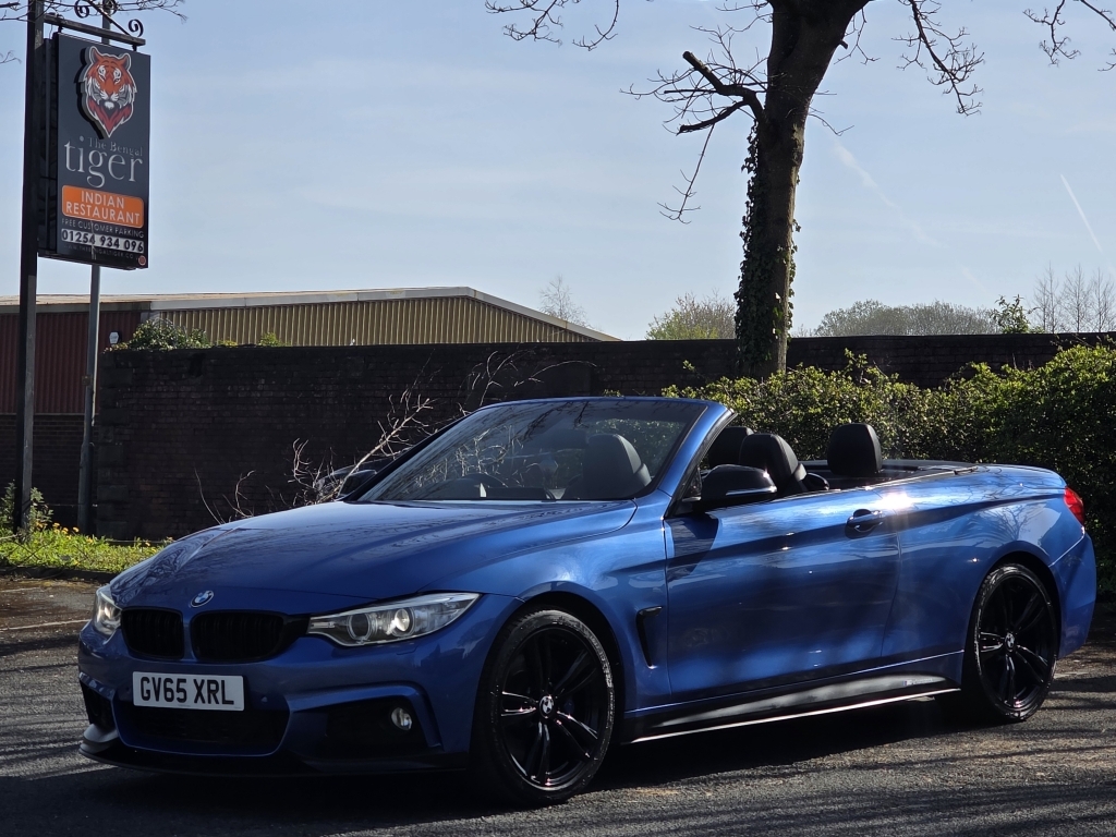 BMW 4 Series 3.0 430D M GV65XRL Blue #2