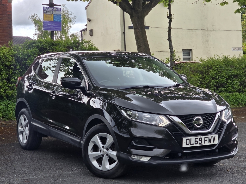 Nissan Qashqai 1.3 Dig-t Acenta DL69FWV Black #3