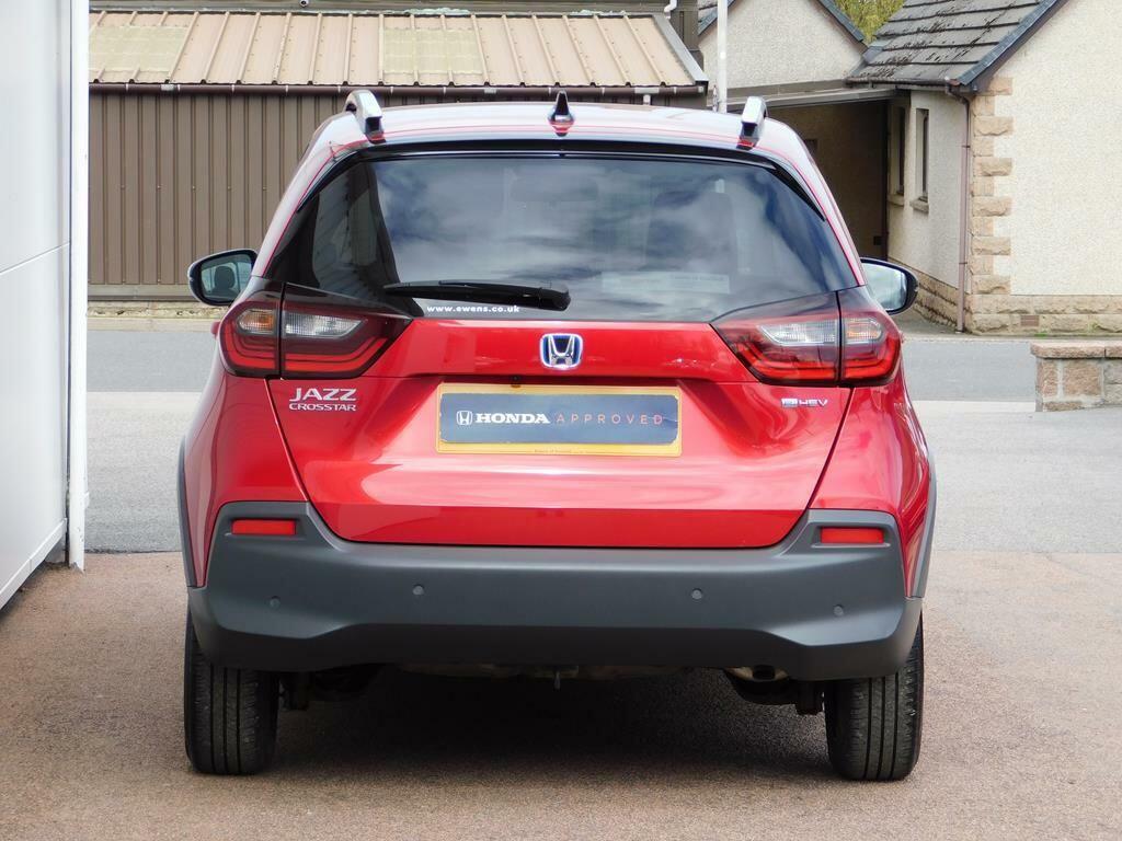 Honda Jazz 1.5 H I-mmd Crosstar Ex Ecvt Euro 6 Ss SY70JXM Red #4