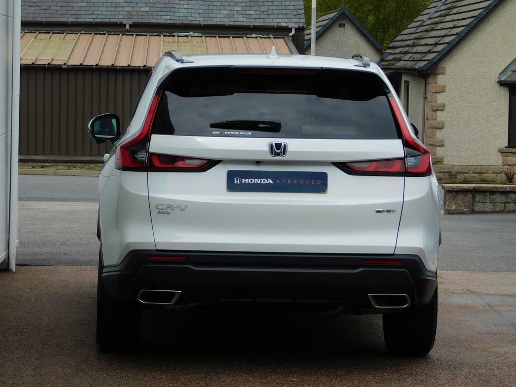 Honda Cr-V 2.0 H I-mmd Elegance Ecvt 4Wd Euro 6 Ss RO25MZG White #4